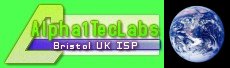 Web hosted by Alpha1TecLabs Bristol UK ISP
